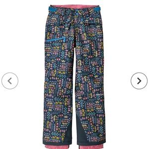 Never worn girls Patagonia ski pants